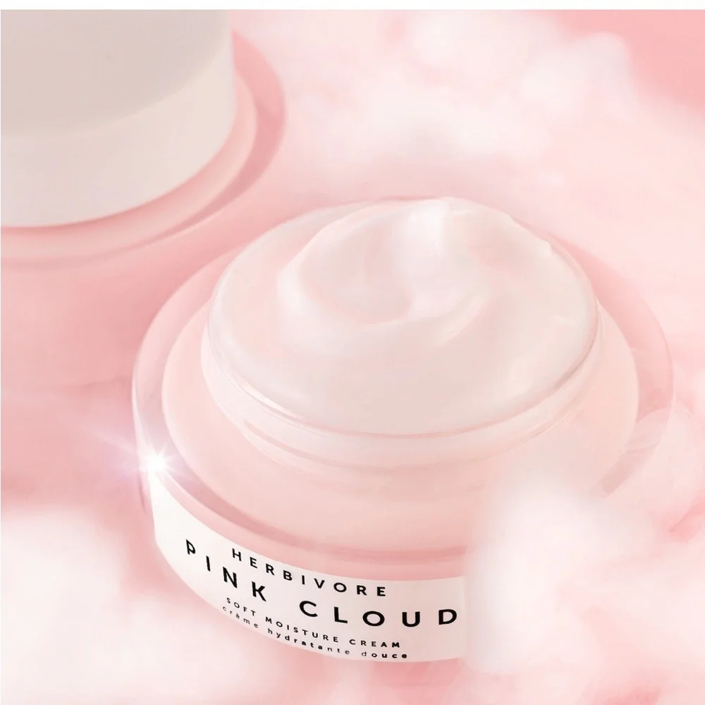 Herbivore Botanicals Pink Cloud Soft Moisture Cream Face Moisturizer - Picture 2 of 11